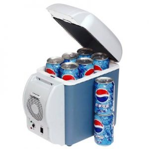 HUANJIE 12V 7.5L Capacity Portable Car Refrigerator Cooler Warmer