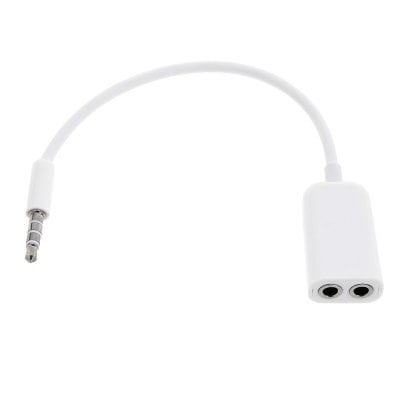 3.5MM Audio Earphones Splitter Adapter 1 to 2 Connector